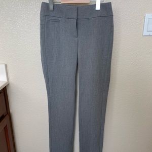 Loft Bi-Stretch Fitted Straight Leg Pants - 00P